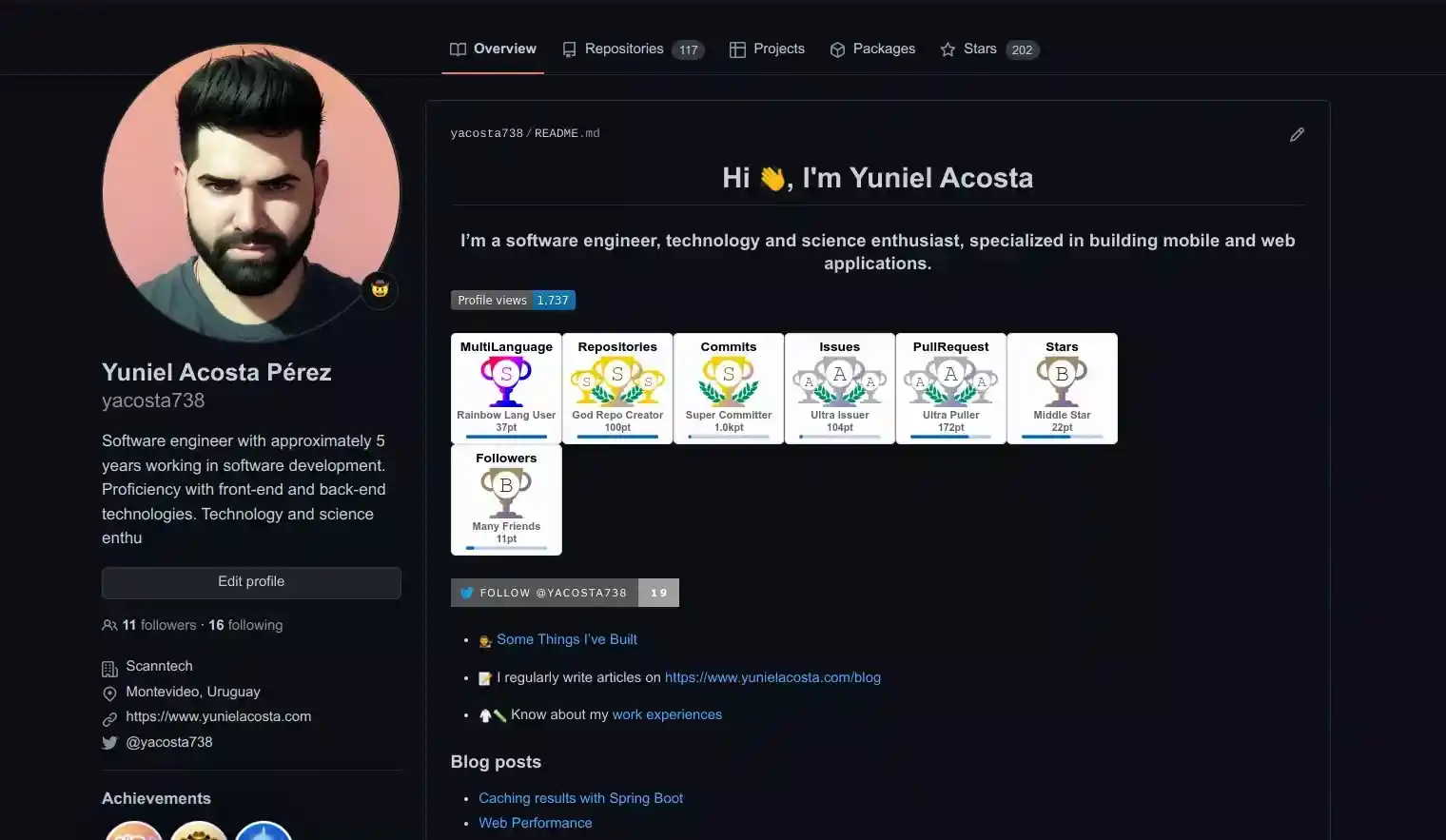 acosta github profile